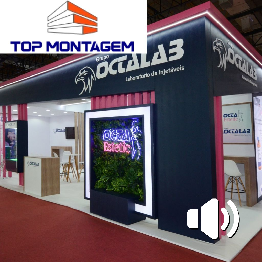Como o Design Inovador do Nosso Estande na Feira Estetika 2024 Elevou o Padrão do Evento