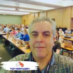 Marcelo Diniz participando da imersão na StartSe University, ao lado de Fábio Eduardo Grinberg e Júnior Bornelli