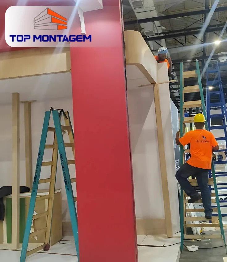 Montagem de Stands: O Fator Humano e a Inovação Que Transformam Eventos