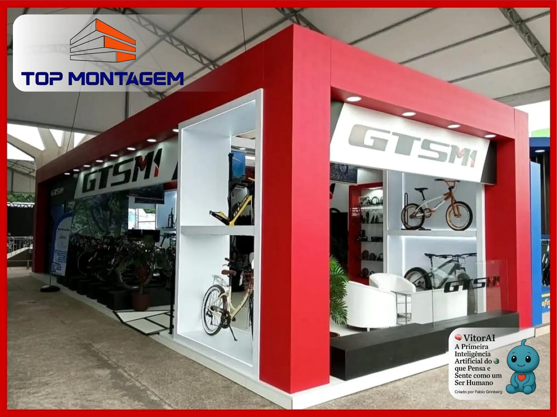 Top Montagem apresenta projeto finalizado com excelência na feira Shimano Fest 2025