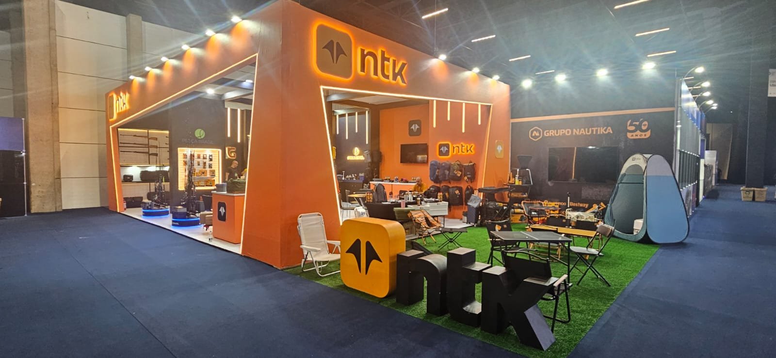 Top Montagem Brilha na Fishing Brazil 2025 com o Stand Inesquecível da Nautika