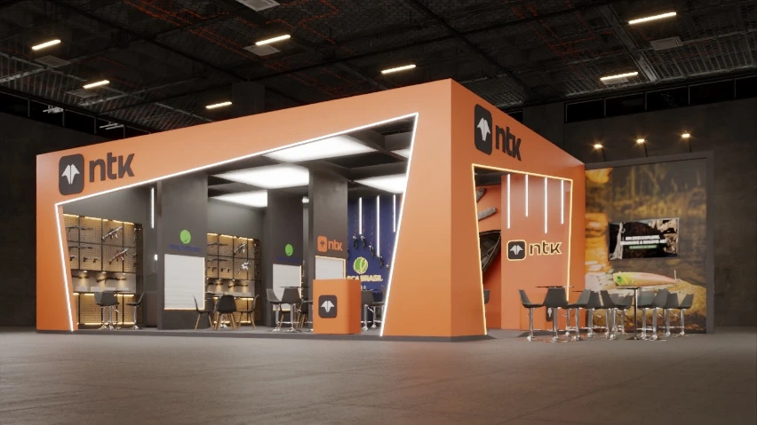 Projeto Nautika pela montadora de stande da Top Montagem na Fishing Show 2025