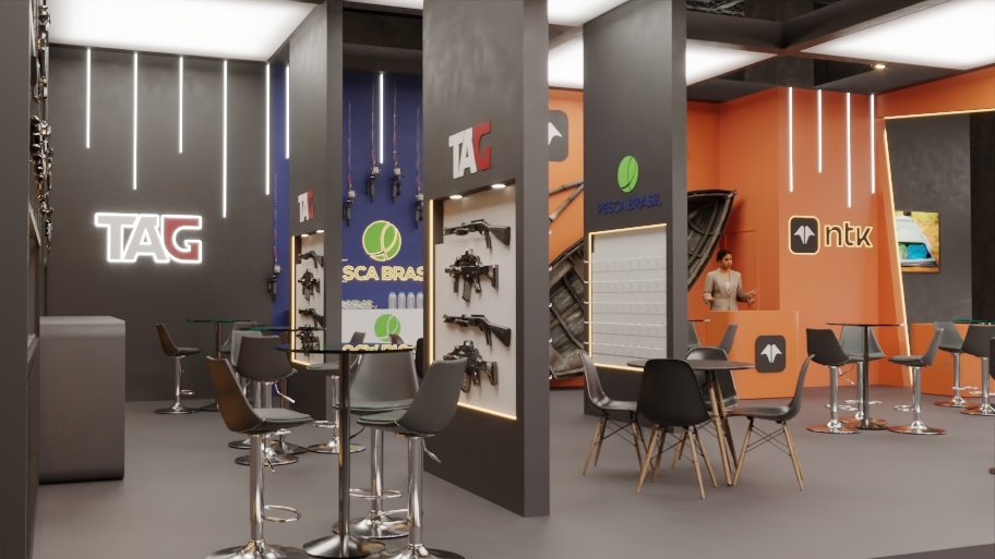 Projeto Nautikada Top Montagem na Fishing Show 2025