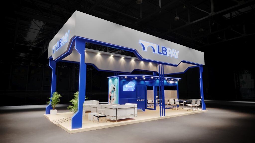 Top Montagem com stand da LBPAY na Sigma 2026 South America