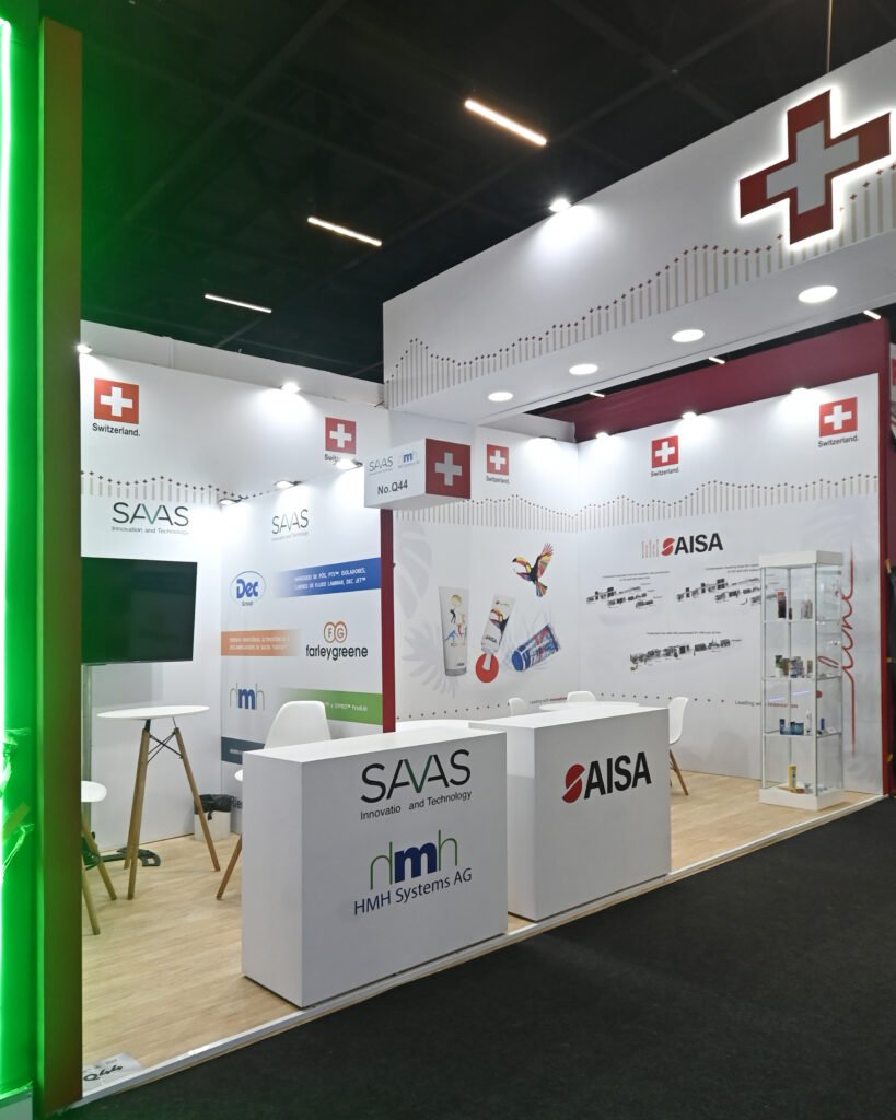 O STAND DA SUÍÇA 